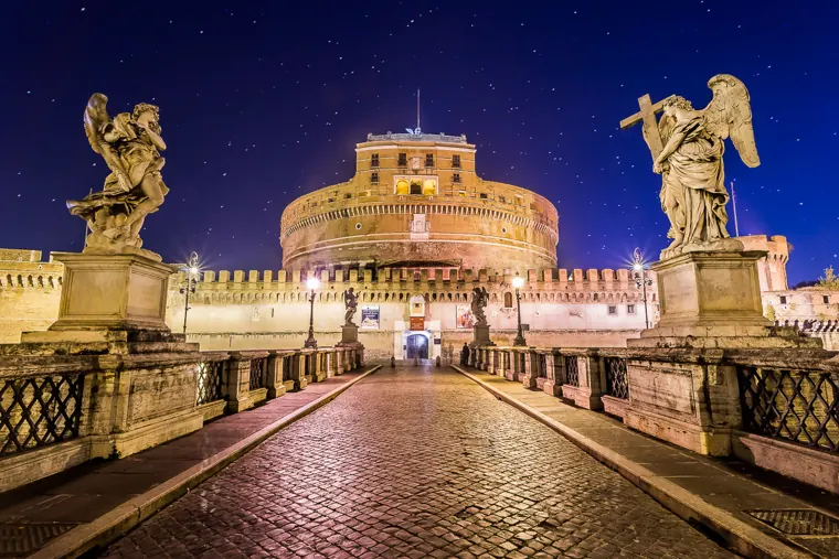 Castel Sant'Angelo e il ponte degli angeli