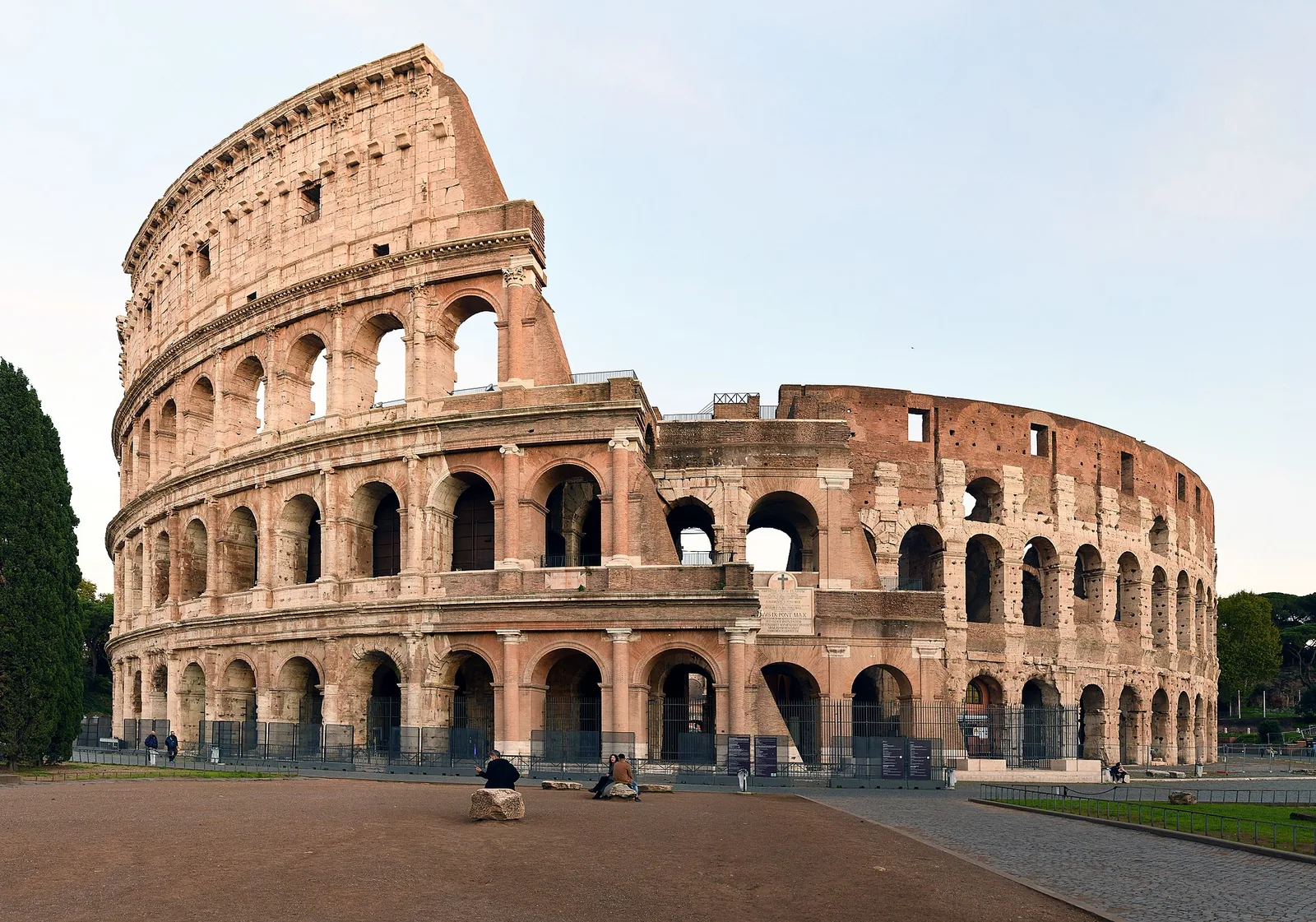 Il Colosseo al tramonto